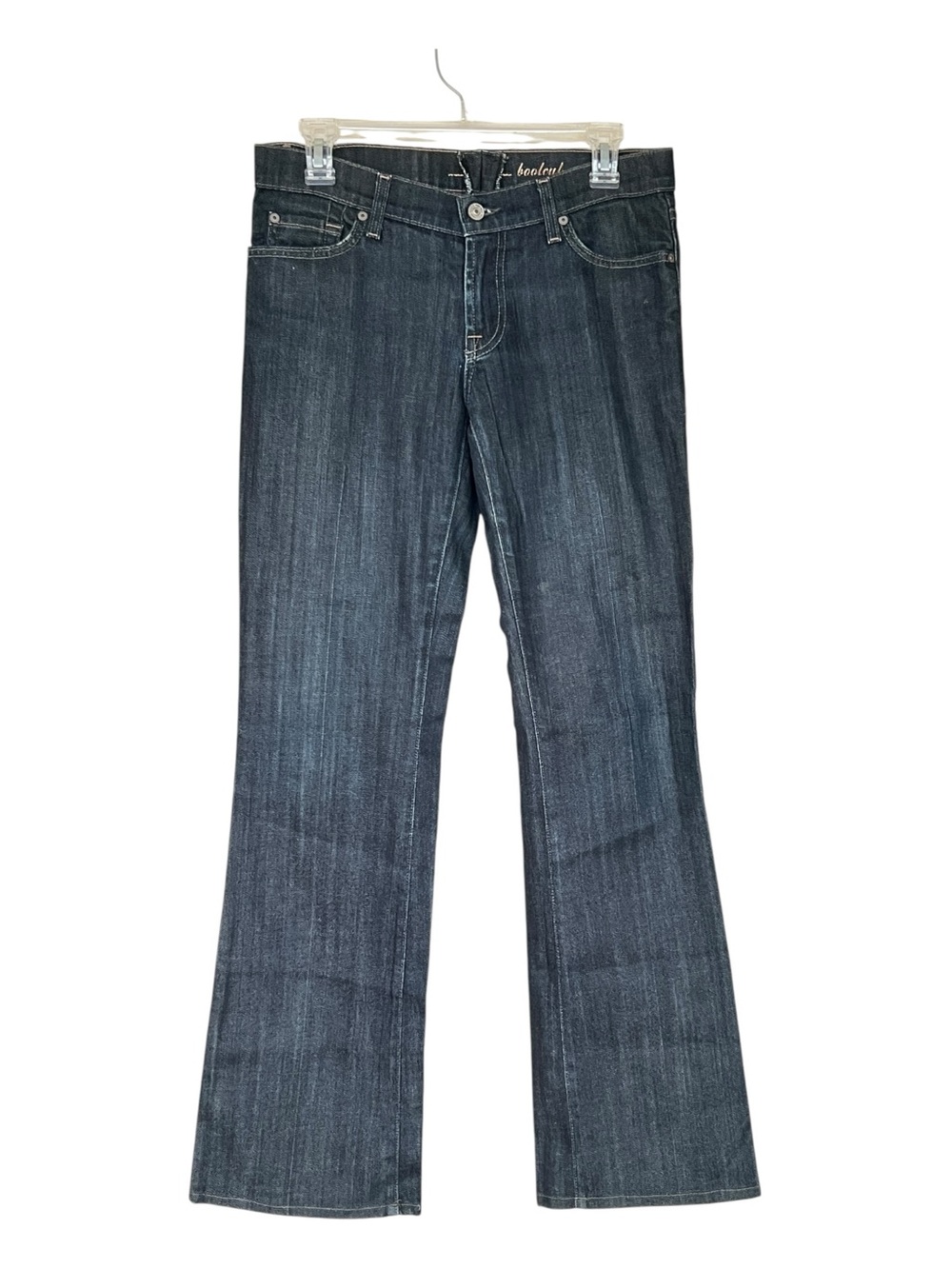 7 For All Mankind Dark Blue Bootcut Flare Jeans Size 29